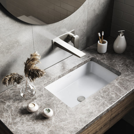 Voltaire 21 Rectangular Under-Mount Bathroom Sink