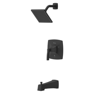 Holliston Tub/Shower Trim Kit in Spot Defense Matte Black