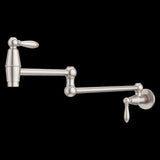 Port Haven Pot Filler Faucet in Stainless Steel