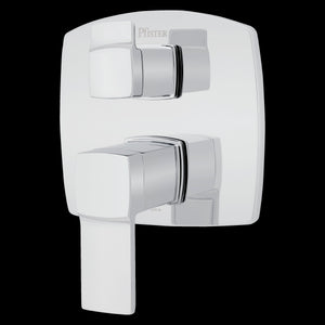 Deckard Stacked Diverter Trim Kit in Polished Chrome