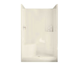 MAAX 102677-R-000-019 Evergreen 48 x 37 AcrylX Alcove Center Drain One-Piece Shower in Thunder Grey