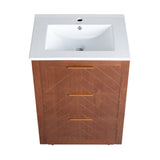 Daxton 24" Bathroom Vanity in Walnut