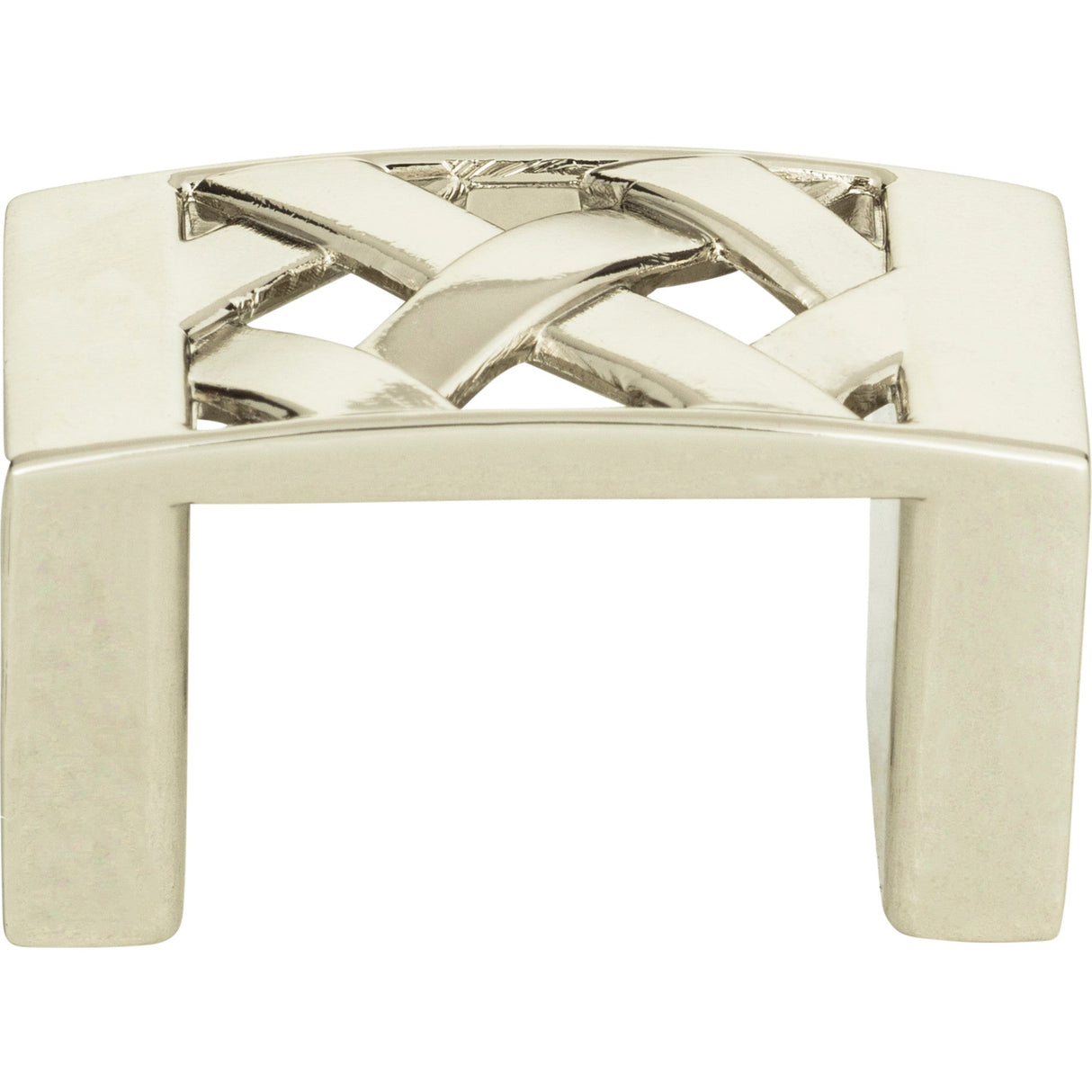 Atlas Homewares Lattice Knob 1 5/8 Inch Polished Nickel