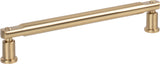 Atlas Homewares Everitt Pull 6 5/16 Inch (c-c) Warm Brass