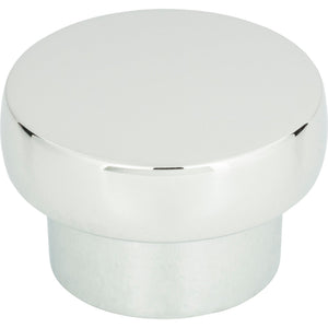 Atlas Homewares Chunky Round Knob Large 1 13/16 Inch Polished Chrome
