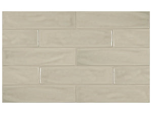 Anatolia Tile 3X12 Marlow Earth Glossy Wall 4000-0076-1 Earth 3x12 Glossy - premium natural stone mosaic tile from Anatolia Tile, available at PoshHaus showroom in Keene, NH
