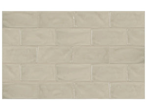 Anatolia Tile 3X6 Marlow Earth Glossy Wall 4000-0077-1 Earth 3x6 Glossy - premium natural stone mosaic tile from Anatolia Tile, available at PoshHaus showroom in Keene, NH