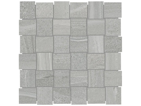 Anatolia Tile 2X2 Basketweave Davenport Earth Matte Porcelain Mosaicis. 1 Sheet = .97 Sq. Ft. 4501-0079-0 (63-578) Earth Basketweave 2x2 - premium natural stone mosaic tile from Anatolia Tile, available at PoshHaus showroom in Keene, NH