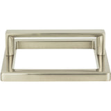 Atlas Homewares Tableau  Square Base and Top 3 Inch (c-c) Brushed Nickel