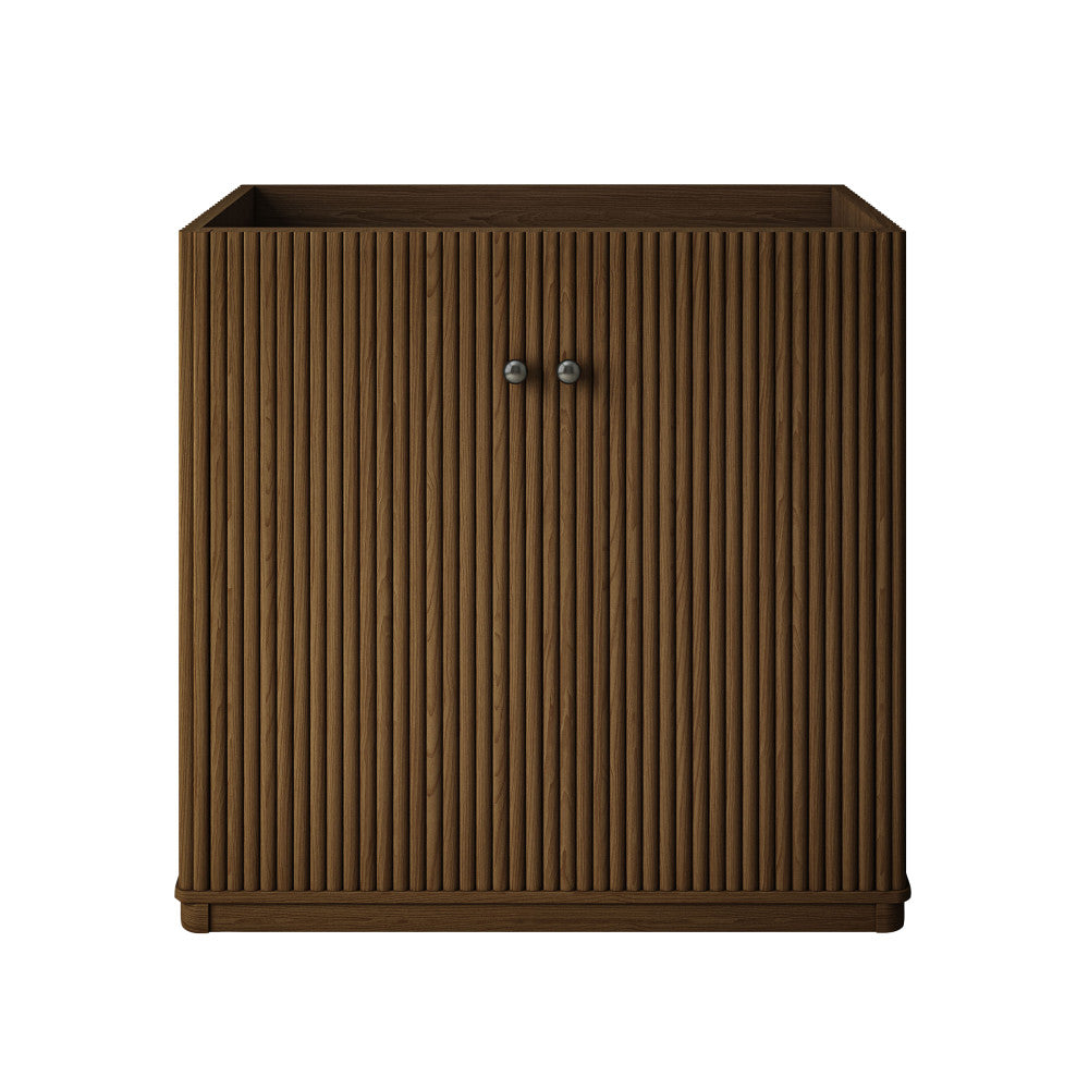 Lafayette 36" Freestanding Bathroom Vanity Cabinet without Top in Brown Oak
