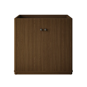 Lafayette 36" Freestanding Bathroom Vanity Cabinet without Top in Brown Oak