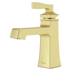 Holliston Single Control  Bathroom Faucet in Brushed Gold