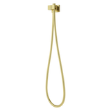 Modern Square 2-Piece Handheld Shower Kit with 60 in. Hose in Brushed Gold