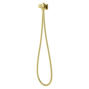 Modern Square 2-Piece Handheld Shower Kit with 60 in. Hose in Brushed Gold