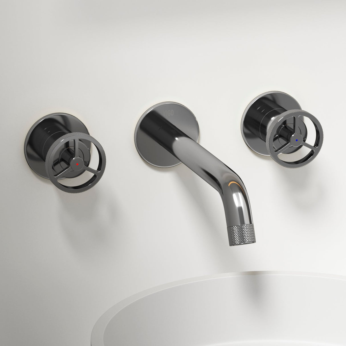 VIGO Cass Wall Mount Bathroom Faucet in Chrome VG05007CH