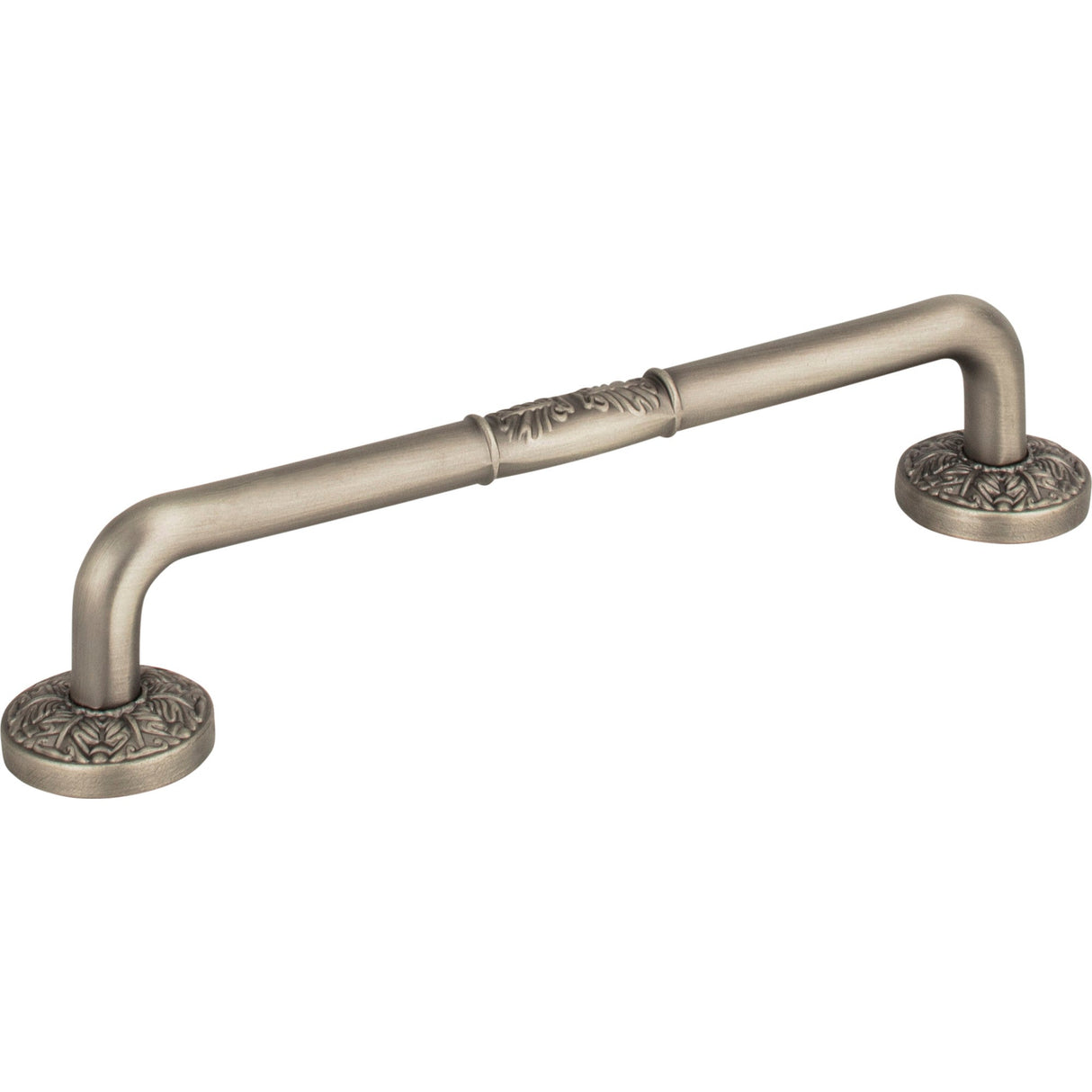 Atlas Homewares Hammered Medallion Pull 5 Inch (c-c) Pewter