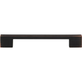 Atlas Homewares Thin Square Pull 7 9/16 Inch (c-c) Venetian Bronze