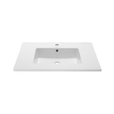 Voltaire 31 Vanity Top Sink with Single Faucet Hole