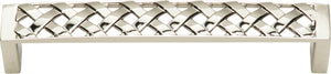 Atlas Homewares Lattice Pull 5 1/16 Inch (c-c) Polished Nickel