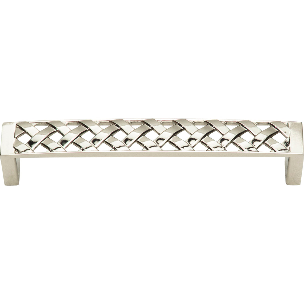 Atlas Homewares Lattice Pull 5 1/16 Inch (c-c) Polished Nickel