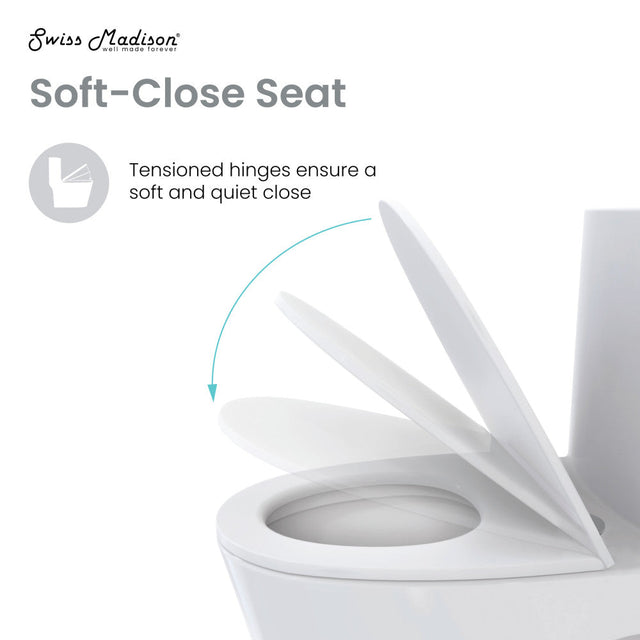 St. Tropez Two-Piece Elongated Toilet Vortex™ Dual-Flush 1.1/1.6 gpf