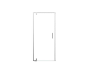 MAAX 137836-900-084-000 ModulR 34 x 78 in. 8 mm Pivot Shower Door for Alcove Installation with Clear glass in Chrome