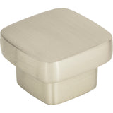 Atlas Homewares Chunky Square Knob Large 1 13/16 Inch Brushed Nickel