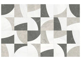 Anatolia Tile Utopio Eclypse Mist Honed W/ Polished Accents Natural Stone Waterjet Mosaic 5001-0408-0 Eclypse Mist - premium natural stone mosaic tile from Anatolia Tile, available at PoshHaus showroom in Keene, NH