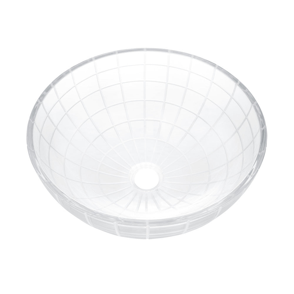 Virage 16.5" Round Glass Vessel Sink
