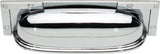 Atlas Homewares Campaign L-Bracket Cup Pull 3 3/4 Inch (c-c) Polished Chrome