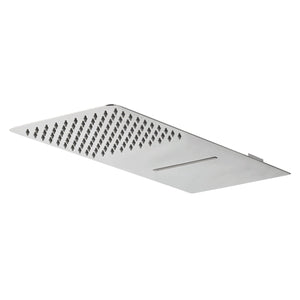 DAX Stainless Steel Shower with 2 Functions (Rain Shower and Waterfall), Chrome DAX-9007-CR