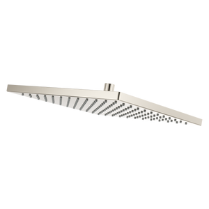 Modern Square 12 in. Raincan Showerhead in Polished Nickel