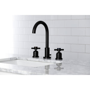 Fauceture FSC8920DX Concord Widespread Bathroom Faucet, Matte Black