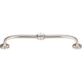 Atlas Homewares Legacy Crystal Bracelet Pull 5 1/16 Inch (c-c) Brushed Nickel