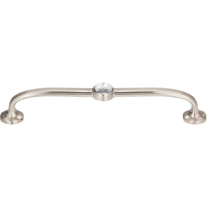 Atlas Homewares Legacy Crystal Bracelet Pull 5 1/16 Inch (c-c) Brushed Nickel