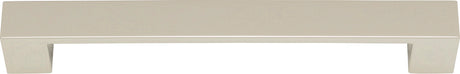 Atlas Homewares Wide Square Pull 7 9/16 Inch (c-c) Polished Nickel