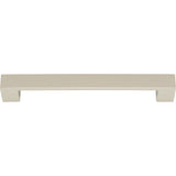 Atlas Homewares Wide Square Pull 7 9/16 Inch (c-c) Polished Nickel