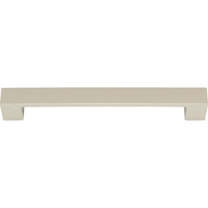 Atlas Homewares Wide Square Pull 7 9/16 Inch (c-c) Polished Nickel