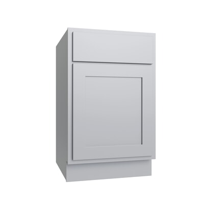Essential Gray Single Door Standard Base Cabinet - 21" W