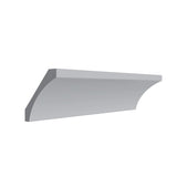 Essential Gray Cove Crown Molding