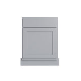 Essential Gray Corner Sink Front for 42" Space - 27" W