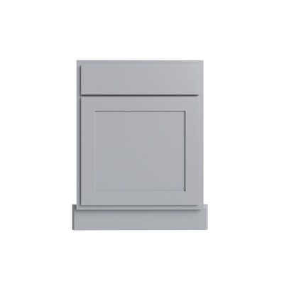 Essential Gray Corner Sink Front for 42" Space - 27" W