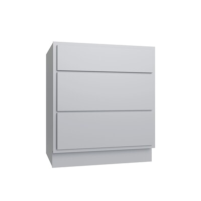 Essential Gray Drawer Base Cabinet - 12" W