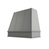 Essential Gray Tapered Hood with Strapping Flat Trim - 36" W x 30" H