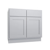 Essential Gray Sink Base Cabinet - 30" W x 34.5" H
