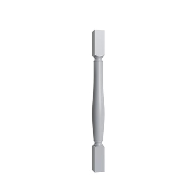 Essential Gray Turned Post - 3" W x 35.5" H