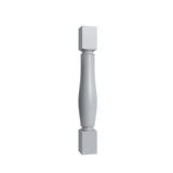 Essential Gray Turned Post - 5" W x 35.5" H