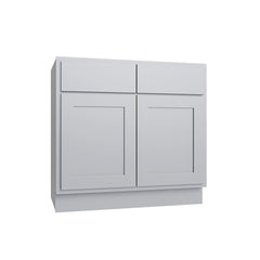 Essential Gray Double Door Vanity - 30