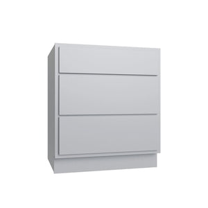 Essential Gray Vanity Drawer Base - 18" W x 34.5" H x 21"