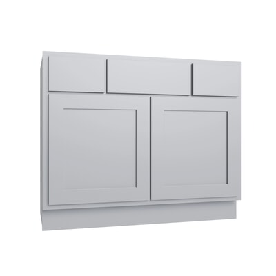 Essential Gray Vanity Sink Base - 36" W x 34.5" H x 21" D